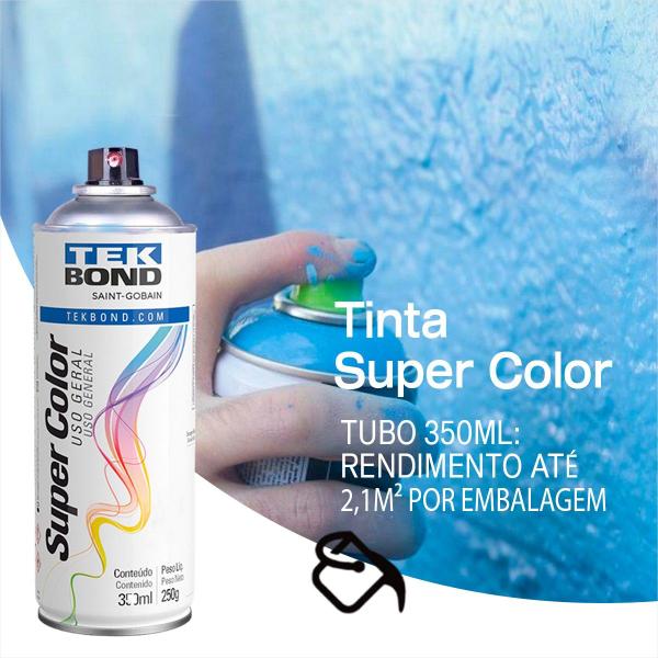 Imagem de Tinta Spray 350ml Uso Geral Acabamento Profissional