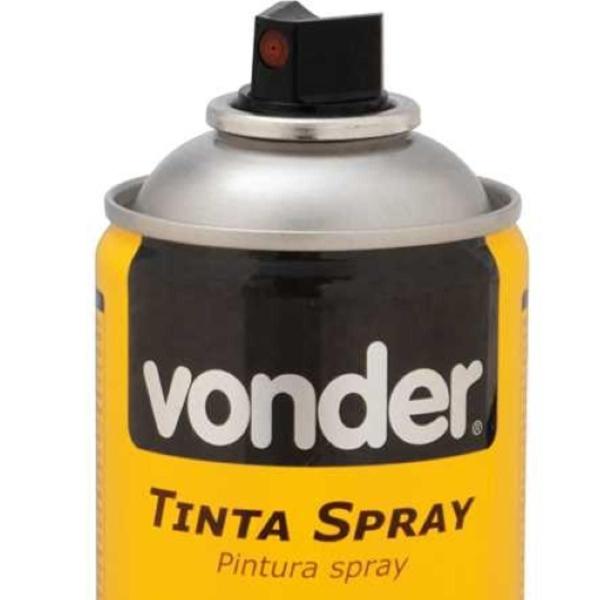 Imagem de Tinta Spray Acrílica Amarelo 350ML/250G Vonder