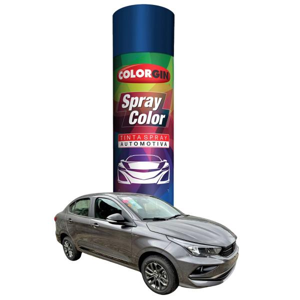 Imagem de Tinta Spray Automotivo Cinza Silverstone Fiat 300ml