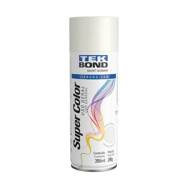 Imagem de Tinta spray branco brilhante 350ml tek bond