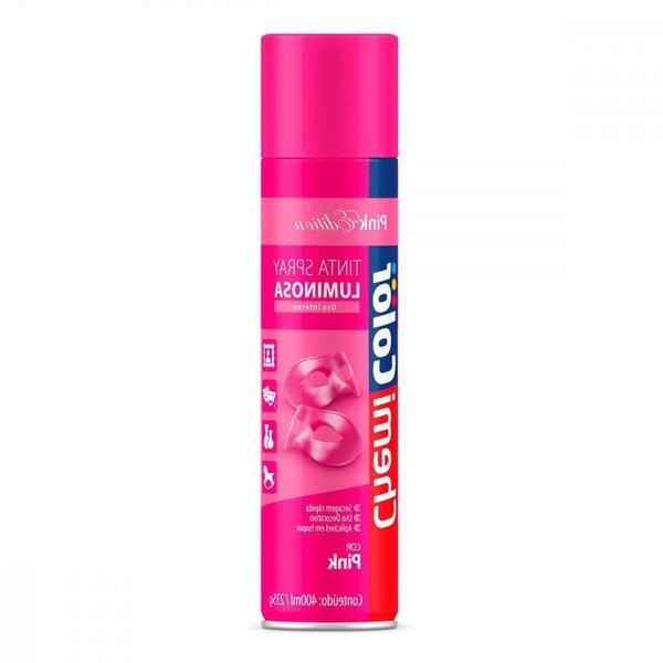 Imagem de Tinta Spray Chemicolor Luminescente Rosa Pink 400Ml