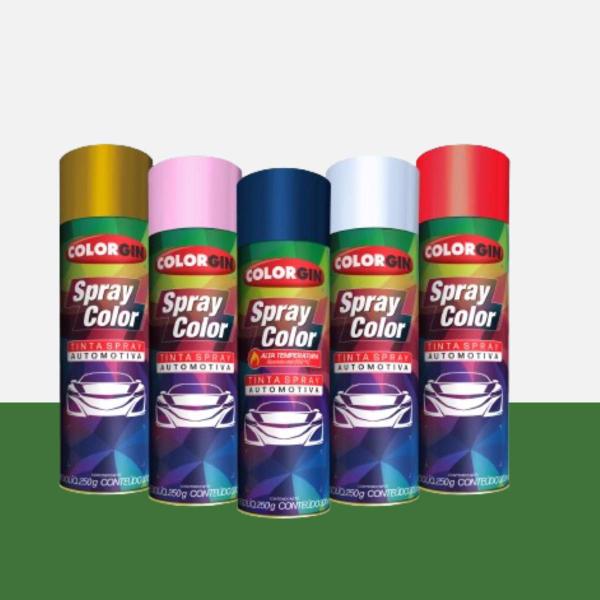 Imagem de Tinta Spray Colorgin Lazzuril - Diversas Cores