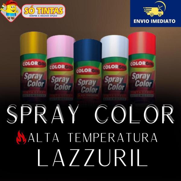 Imagem de Tinta Spray Escapamento Colorgin Alta Temperatura 500 Proteção Extrema 300ml