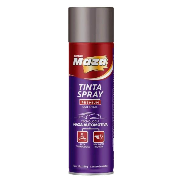 Tinta Spray Premium Grafite Para Rodas Metálico 400ml Maza Imagem de Tinta Spray Premium Grafite Para Rodas Metálico 400ml Maza