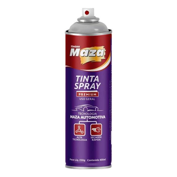 Tinta Spray Premium Preto Brilhante Caixa 6 Unid. Maza Imagem de Tinta Spray Premium Preto Brilhante Caixa 6 Unid. Maza