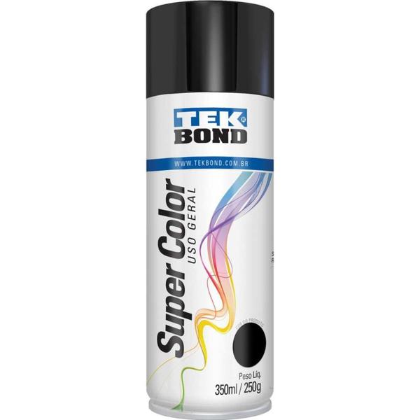 Imagem de Tinta SPRAY Preto Brilhante 350ML/250G