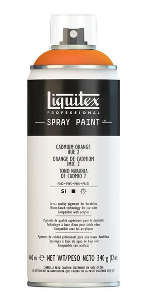 Imagem de Tinta Spray Profissonal Liquitex 400ml Cadmium Orange Hue 2