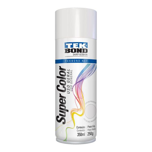 Imagem de Tinta Spray Tekbond Supercolor Uso Geral 350ml Várias Cores