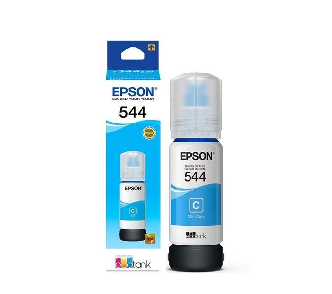 Imagem de Tinta t544 kit com  8 tintas l3110 l3150 l5190 l1250 l3250