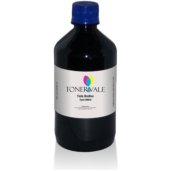 Imagem de Tinta Tankfull Para Cartucho Brother Universal Corante Ciano de 500ml