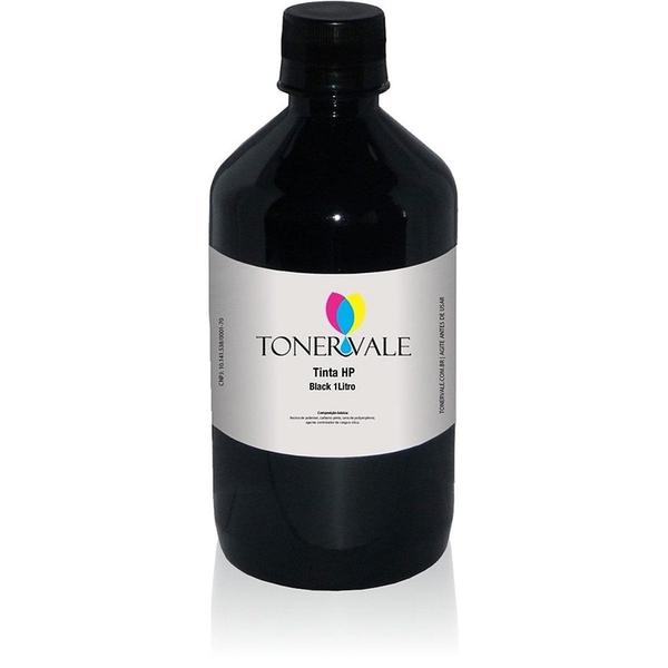 Imagem de Tinta Tankfull Para Cartucho HP 122 920XL CD975AN, Impressora 6000 6500 7500A 7000 Pigmentada Black de 1L