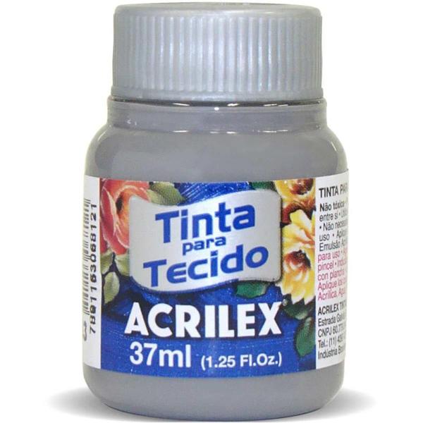 Imagem de Tinta Tecido Fosca 037ML Cinza