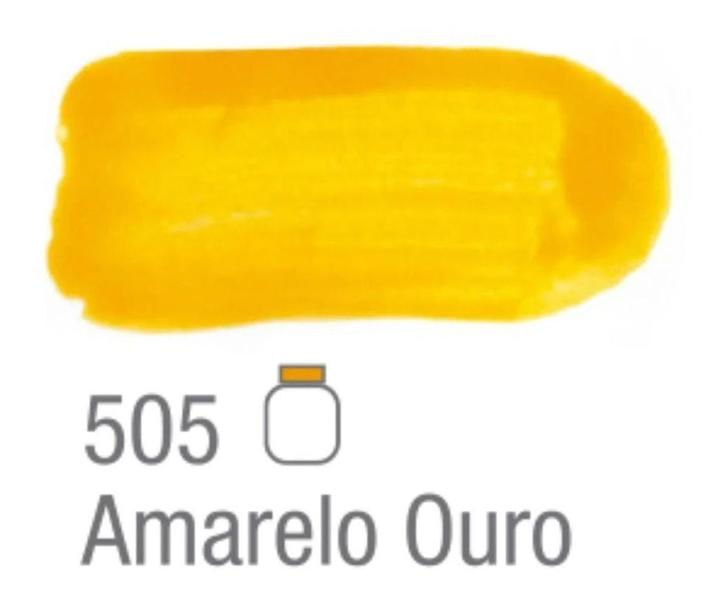 Imagem de Tinta TEMPERA GUACHE - 250ml - AMARELO OURO - 02025505