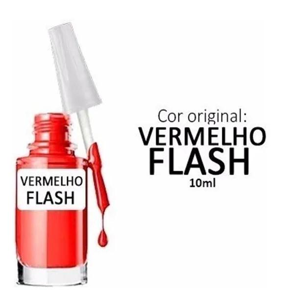 Imagem de Tinta Tira Risco Retoque Automotivo Vermelho Flash Vermelho