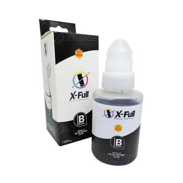 Imagem de Tinta X-Full Corante Ultra Impressora G1000 G2100 G3900 G2800 com Bico Aplicador / 135ml / Preto