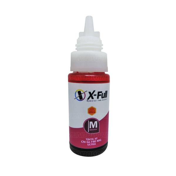 Imagem de Tinta X-Full Corante Ultra Impressora G2000 G1800 G3100 G1000 com Bico Aplicador / 70ml / Magenta