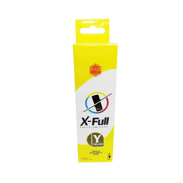 Imagem de Tinta X-Full Corante Ultra para Impressora G2900 G3000 G2800 G1100 com Bico Aplicador / 70ml / Amarelo