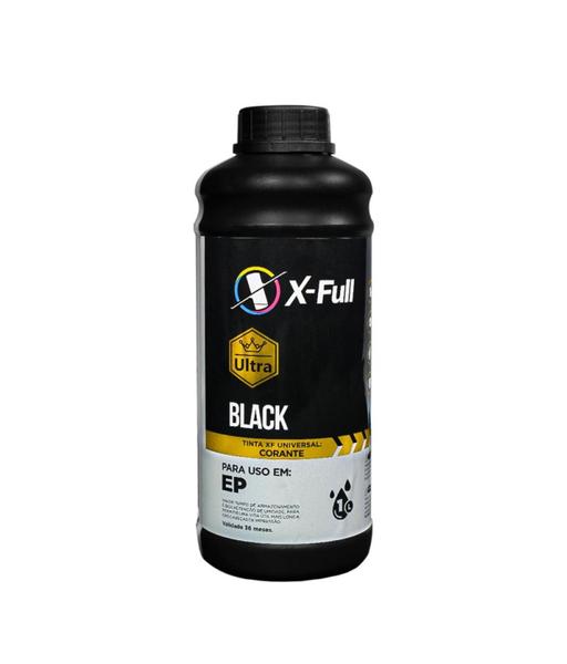 Imagem de Tinta X-full ULTRA Corante para Impressora ep L355 L375 L385 L495 L3110 - 1 Litro BLACK