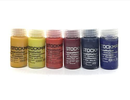 Imagem de Tintas Aquarela Stockmar 6 Cores