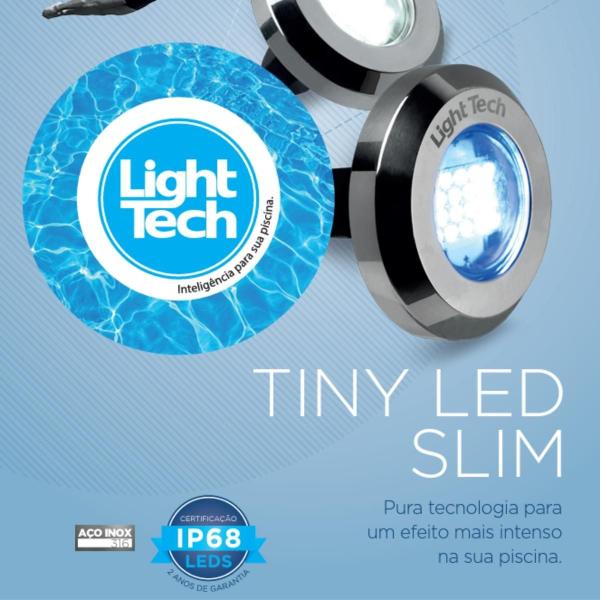 Imagem de Tiny Led Slim 10w para piscina Rgb Light tech