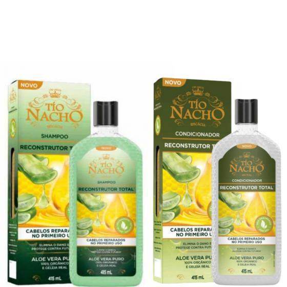 Imagem de Tio Nacho Reconstrutor Total Kit Shampoo Condicionador 415ml