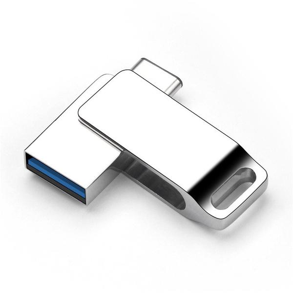 Imagem de Tipo C Usb Flash Drive 32gb Flash Drive Metal Thumb Drive 32 Gb Usb 3.0 Memory Stick 32g Usb Flash Drive Para Android Smartphone Computador