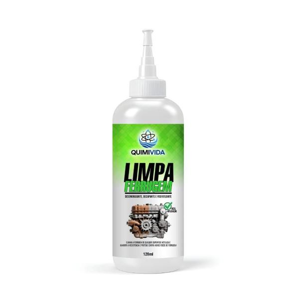 Tira Ferrugem Oxidação, Corrosão Removedor 120Ml - Quimivida Imagem de Tira Ferrugem Oxidação, Corrosão Removedor 120Ml - Quimivida