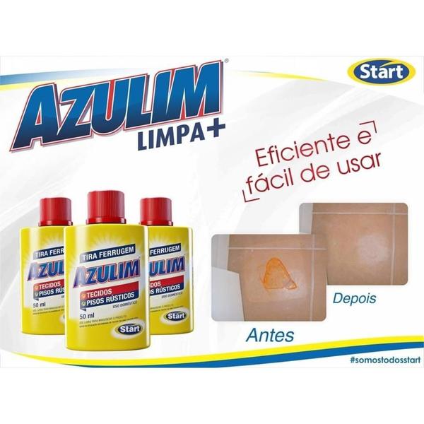 Imagem de Tira Ferrugem Tira Manchas Limpador Azulim 50ml