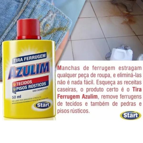 Imagem de Tira Ferrugem Tira Manchas Limpador Azulim 50ml