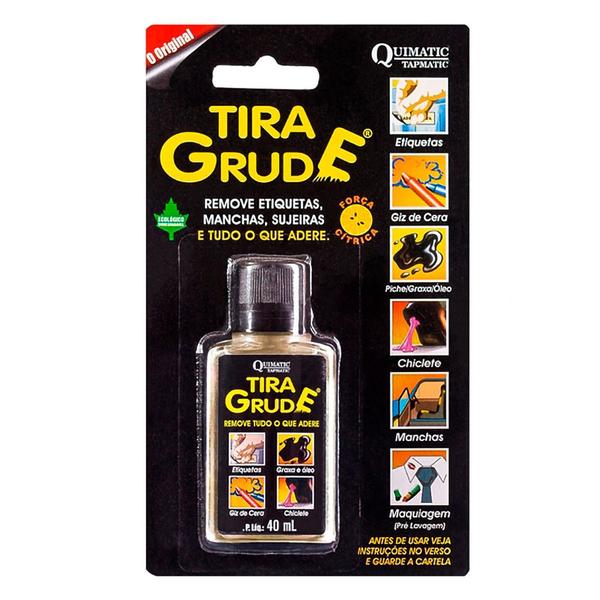 Imagem de Tira Grude Removedor De Cola Adesivo E Manchas 40ml Quimatic