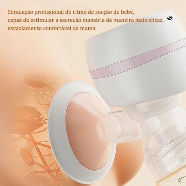 Imagem de Tira Leite Elétrico Digital Bomba Materno 180Ml Sucção