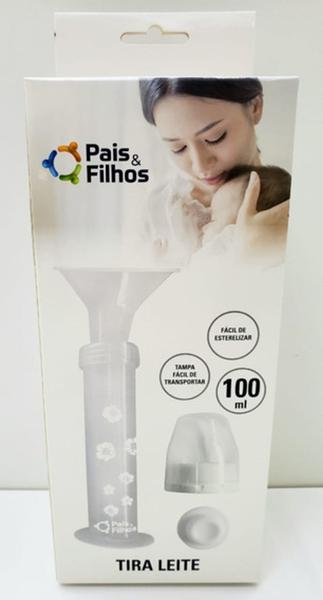 Tira Leite Manual 100ml - Pais e Filhos Imagem de Tira Leite Manual 100ml - Pais e Filhos