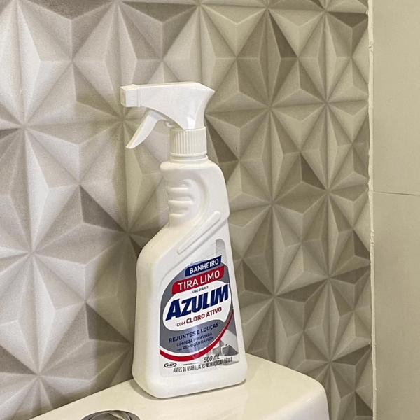 Tira Limo AZULIM SPRAY 500ML Limpa Banheiro Imagem de Tira Limo AZULIM SPRAY 500ML Limpa Banheiro