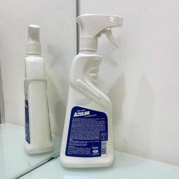 Tira Limo AZULIM SPRAY 500ML Limpa Banheiro Imagem de Tira Limo AZULIM SPRAY 500ML Limpa Banheiro