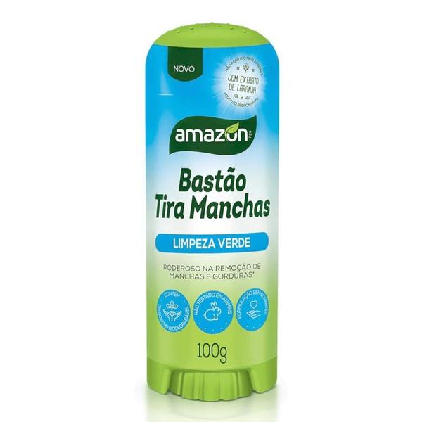 Imagem de Tira Manchas em Bastão com Extrato de Laranja Amazon 100g