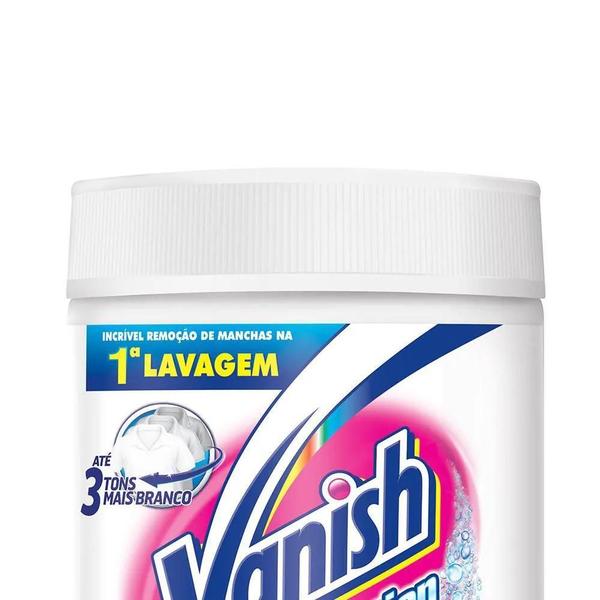 Imagem de Tira Manchas Em Pó Vanish 450G Branco Cristal - Kit 5