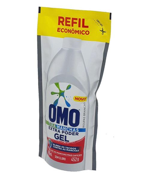 Imagem de Tira Manchas Líquido Roupas Brancas Omo refil 450ml