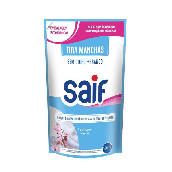 Imagem de Tira manchas mais branco saif 500ml sache