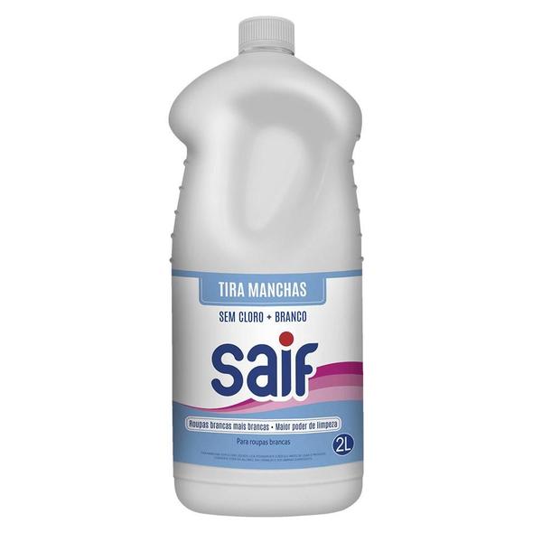 Imagem de Tira Manchas Sem Cloro + Branco 2L Saif