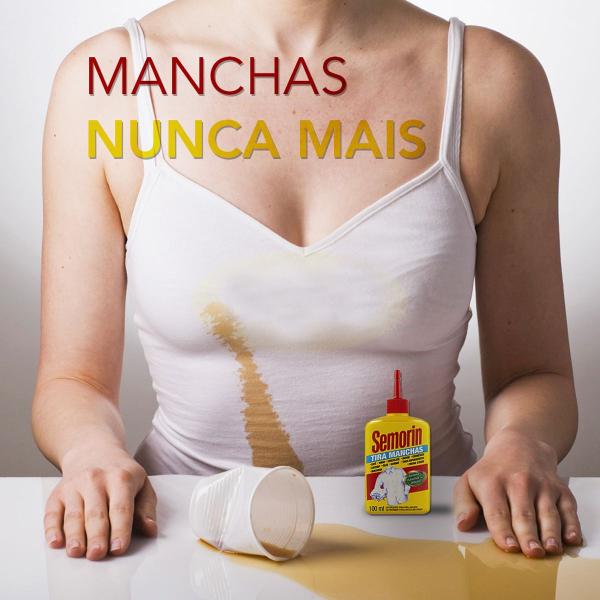 Imagem de Tira Manchas Semorin 100ml Kit 10