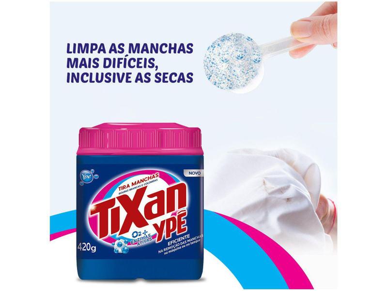 Imagem de Tira Manchas Ypê Tixan em Pó sem Cloro - 420g