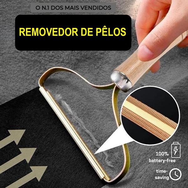 Imagem de Tira Pelos Roupa Portátil Removedor De Fiapos e Bolinhas 