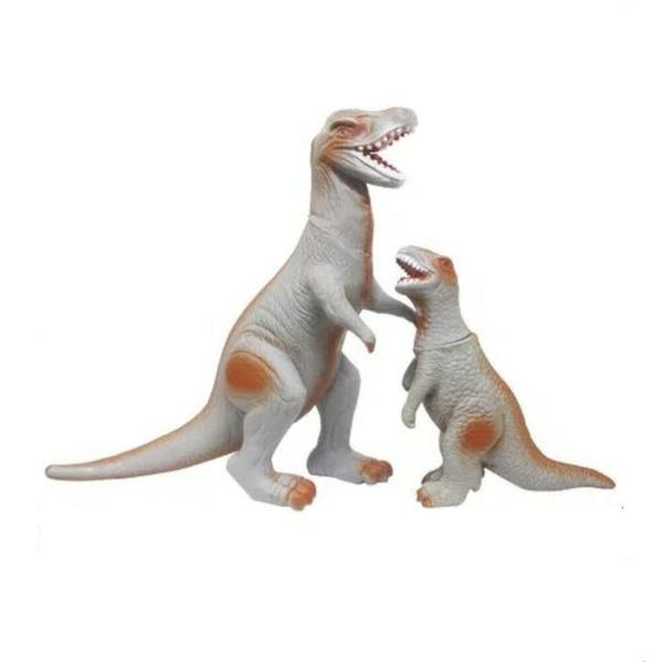 Imagem de Tiranossauro rex com filhote- bee toys