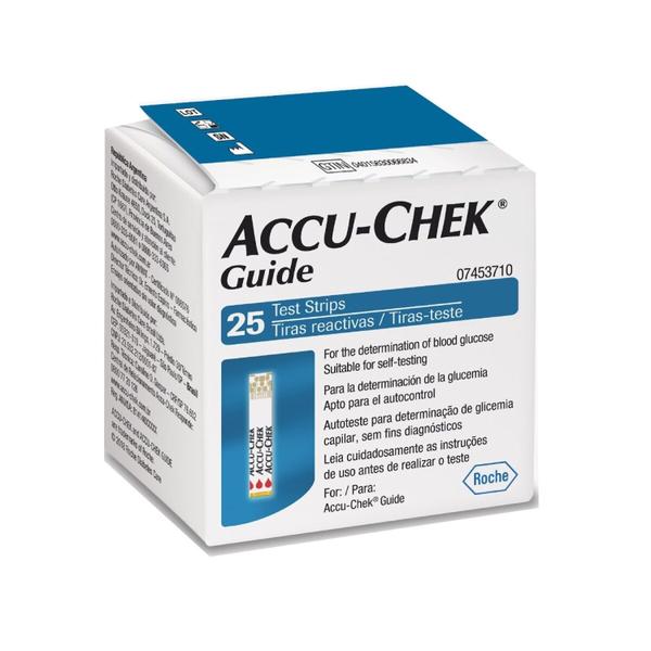 Imagem de Tiras Accu-Chek Guide 25 Unidades