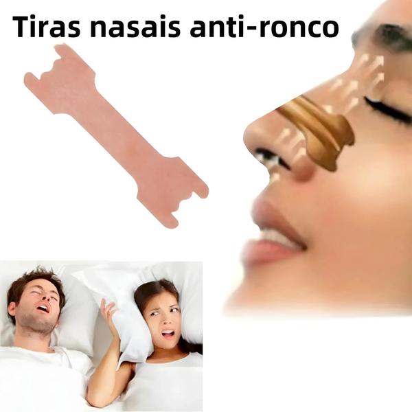 Imagem de Tiras Anti-Ronco (100 Peças) - Melhora a Respiração e o Sono