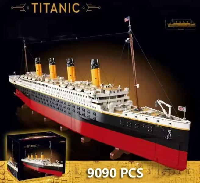 Imagem de Titanic blocos de montar com 9090 peças Modelo  KK6998