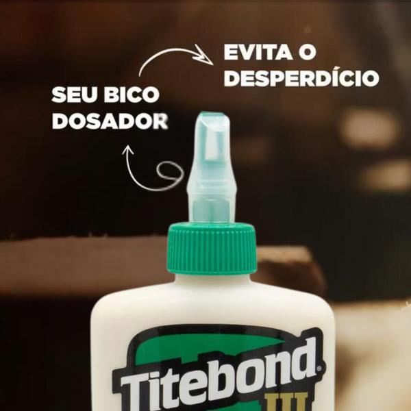 Imagem de Titebond Cola Ultimate Verde Para Madeira Marcenaria Prova D'agua