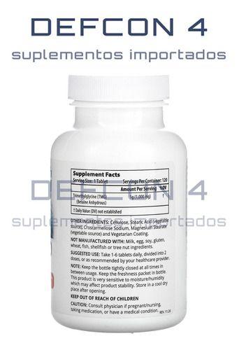 Imagem de Tmg Pro 1000mg 120 Caps Prohealth Longevity Importado Eua