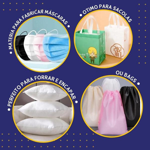 Tnt Branco C/ 50 Metros - Nybc Imagem de Tnt Branco C/ 50 Metros - Nybc