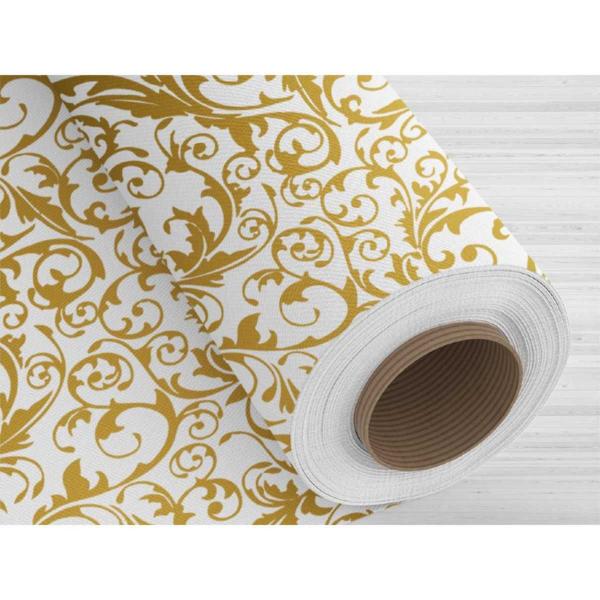 Imagem de Tnt Estampado - Arabesco Dourado/Glitter Branco cod.1179C